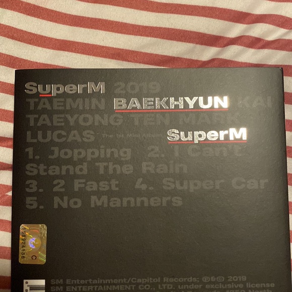 SuperM Baekhyun single album - Picture 6 of 7